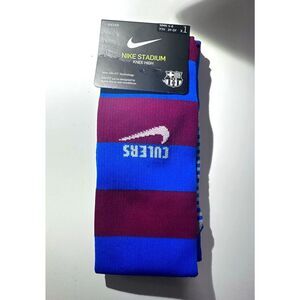Nike Stadium FC Barcelona Home Knee High Soccer Women 4-6 youth / 3y-5k CZ3786
